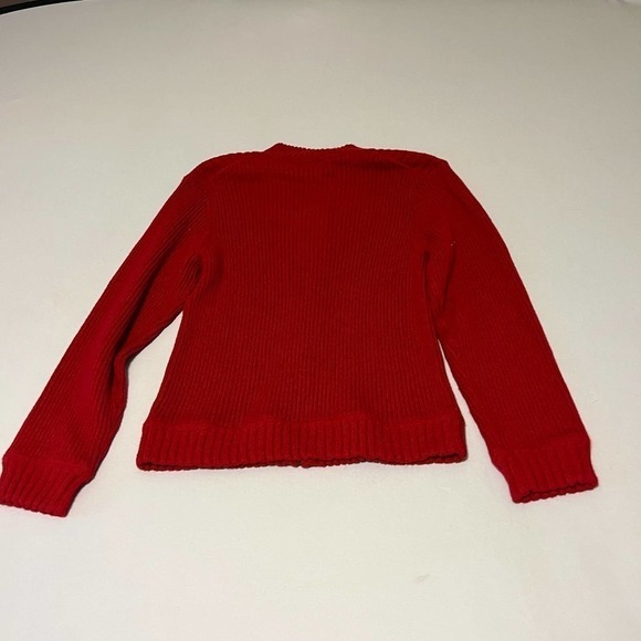 Liz Claiborne Lizsport Petite Red zip up sweater Petite P - Picture 9 of 11